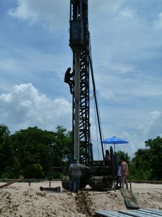 Hausbau in Thailand