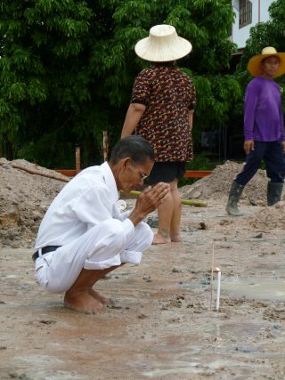 Hausbau in Thailand