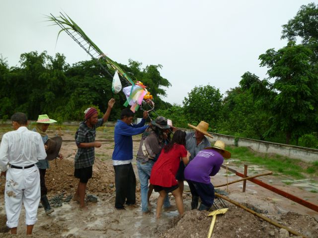 Hausbau in Thailand