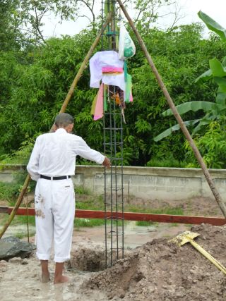 Hausbau in Thailand