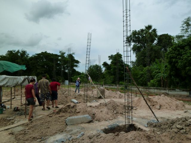 Hausbau in Thailand