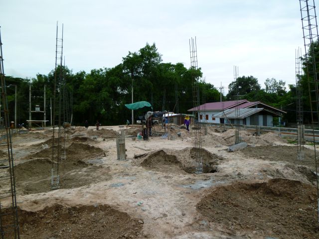 Hausbau in Thailand