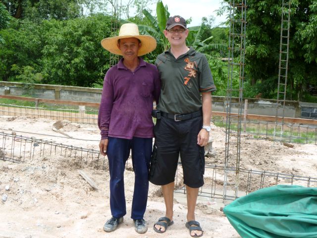 Hausbau in Thailand