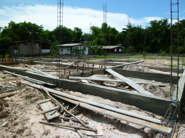 Hausbau in Thailand