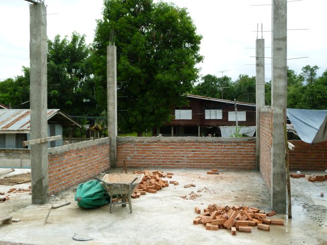 Hausbau in Thailand