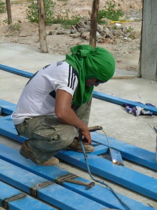 Hausbau in Thailand