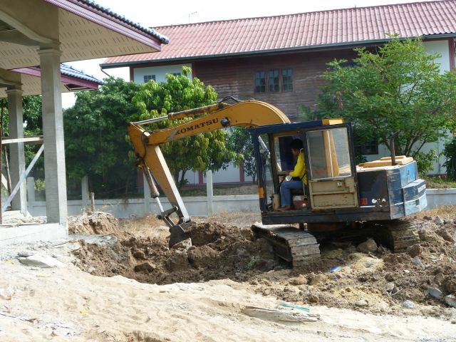 Hausbau in Thailand