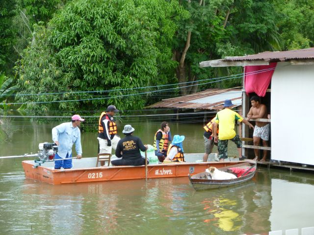 Hochwasser Thailand